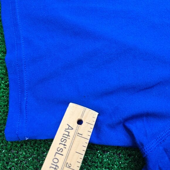 Under Armour Tshirt Mens Large Blue Short Sleeve HeatGear‎ Workout Performance - Picture 3 of 7